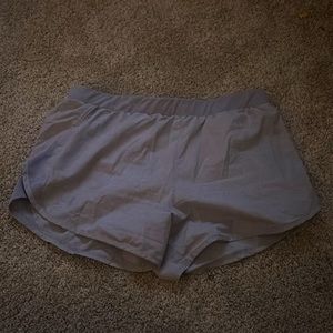 nike grey athletic synch shorts - size medium, fits small